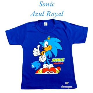Camiseta Sonic Filme - Camisetas e Festas - Camisetas para festas e  aniversários