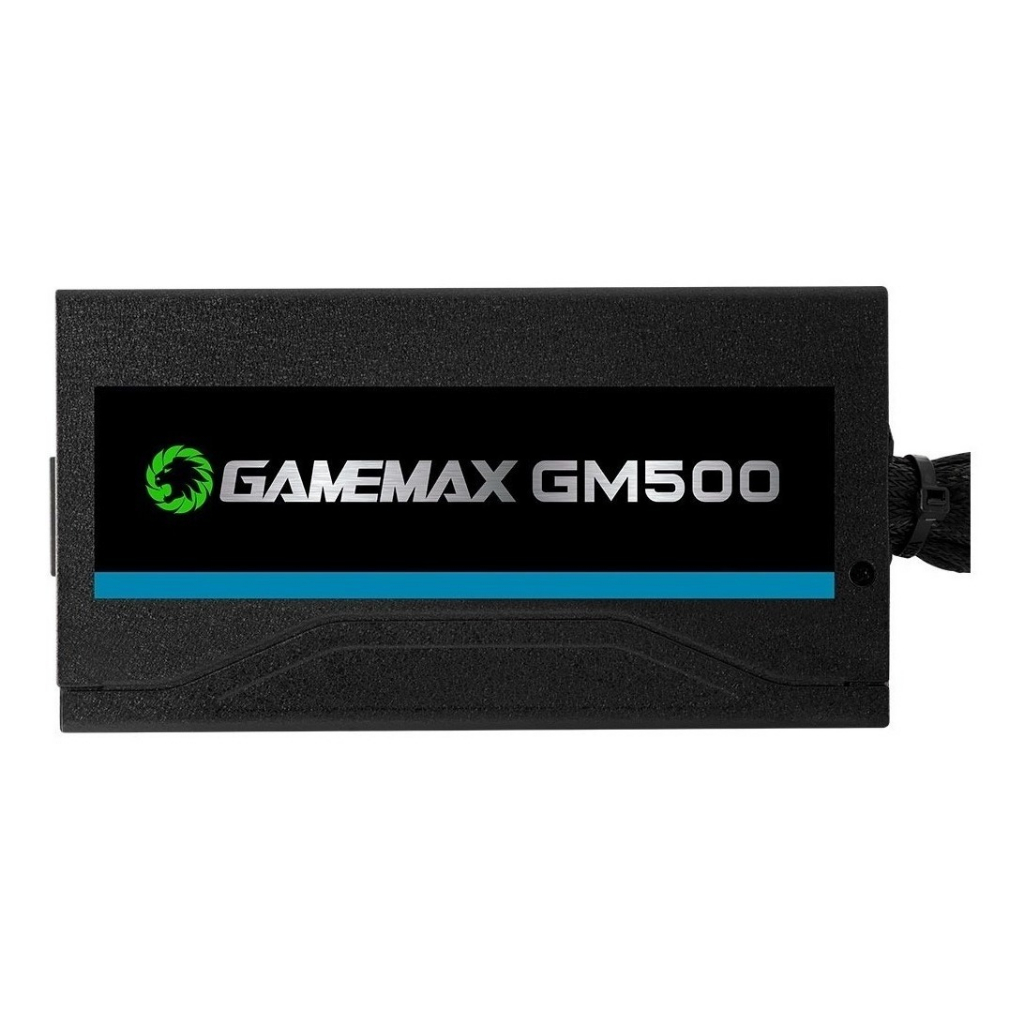 Fonte ATX - 500W - GAMEMAX GM500 - Preta - waz