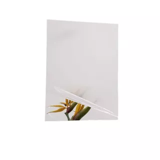 Espelho Acrílico Adesivo 30x40 Nitidez boa de Perto para uso decorativo / artesanato / banheiro