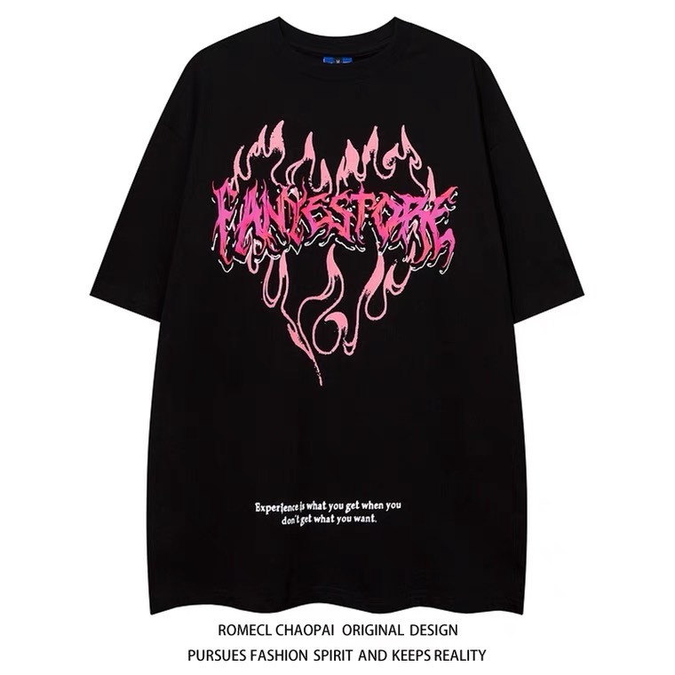 Camiseta Oversized Masculino Feminino Com Estampado Moda 2023