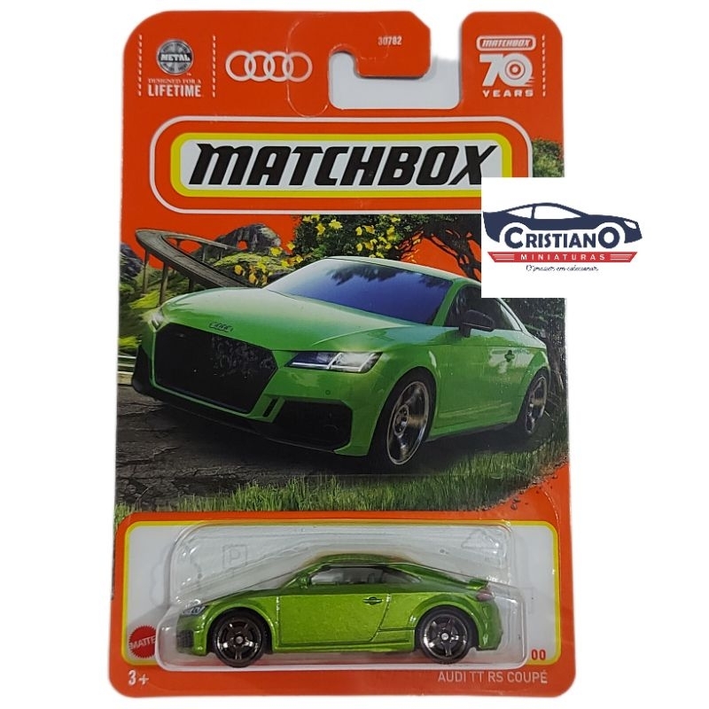 Audi TT RS Coupe 2023 Matchbox - Audi Tt Rs Coupé - Verde - 2023