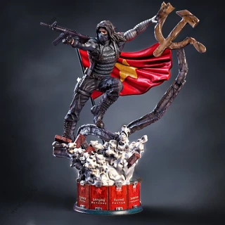 Action Figure Soldado Invernal - Winter Soldier Marvel modelada por Sanix