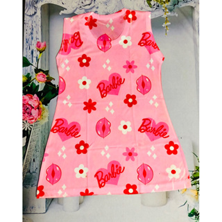 Vestido Barbie cachorro trapézio infantil