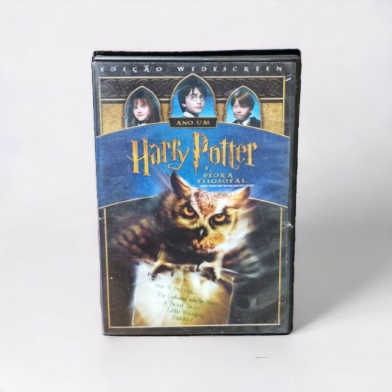 Dvd Harry Potter e a pedra filosofal | Shopee Brasil