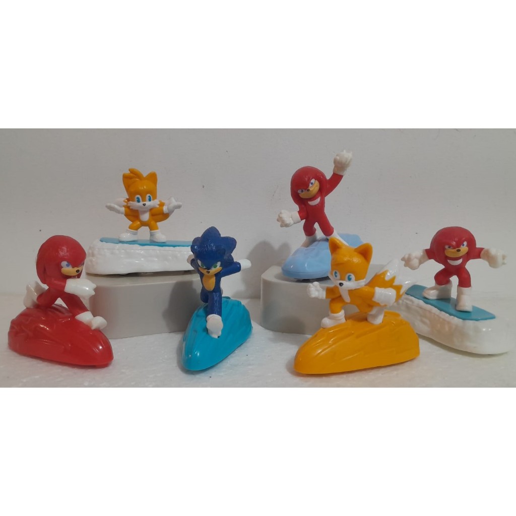 Kit 4 Bonecos Coleção Sonic E Amigos Brinquedo Filme em Promoção na  Americanas