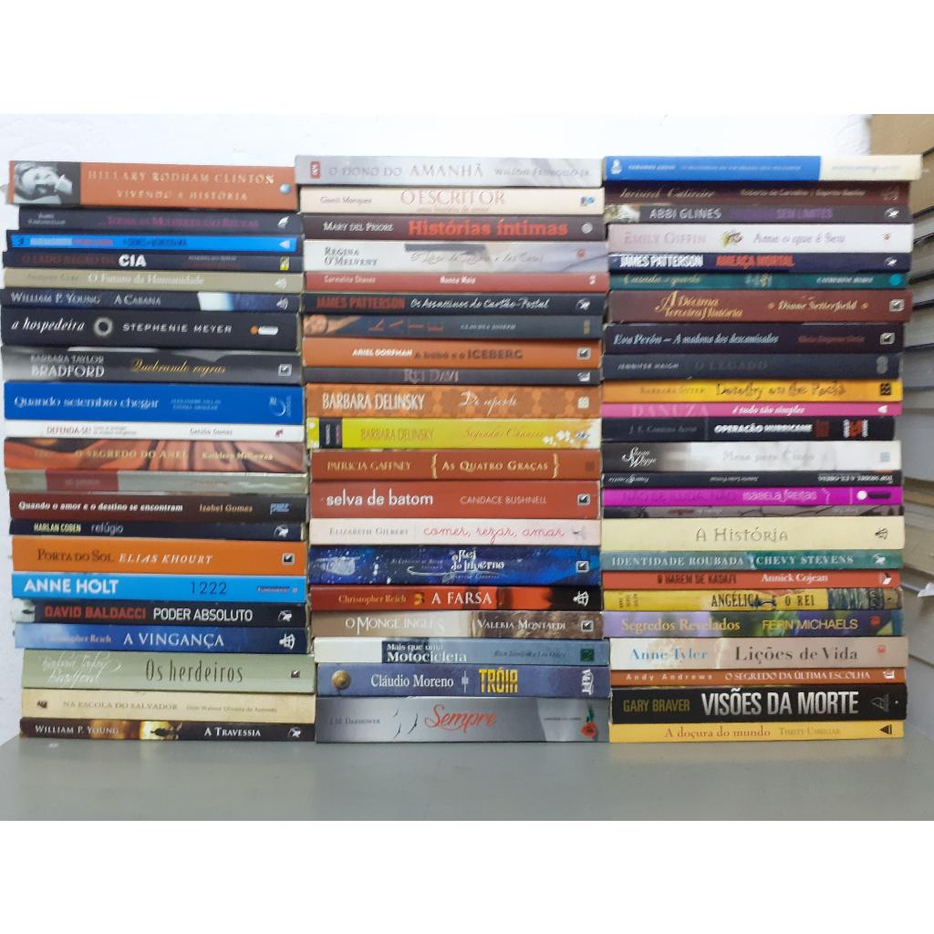 LIVROS POR R$ 35,00 Livros Usados Bom e Barato Envio Aleatório / Acesso ...
