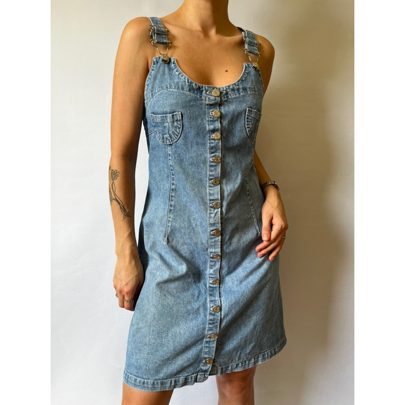 Vestido store jeans retro