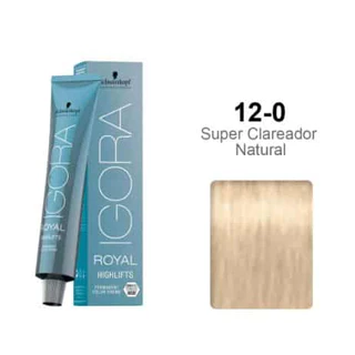 IGORA ROYAL HIGHLIFTS 12-0 SUPERCLAREADOR NATURAL