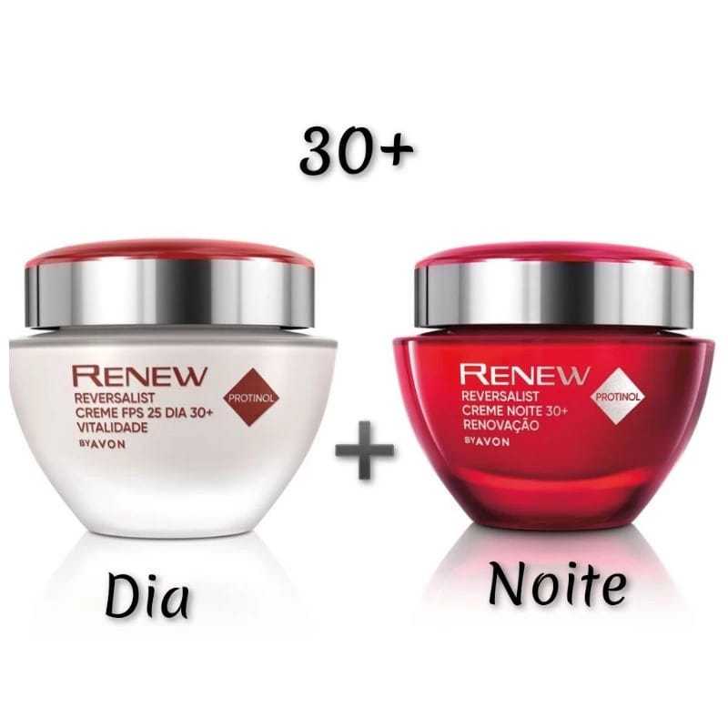 KIT AVON RENEW REVERSALIST ANTIIDADE DIA+NOITE(30 A 45 ANOS) | Shopee ...