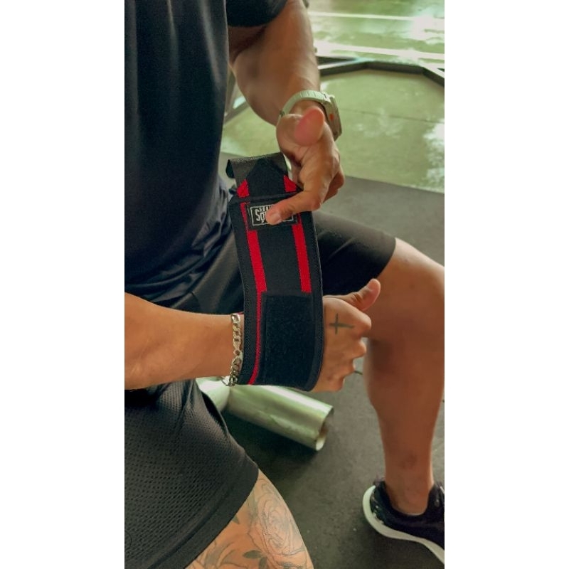 Par de Munhequeiras Reforçada para Academia e Crossfit