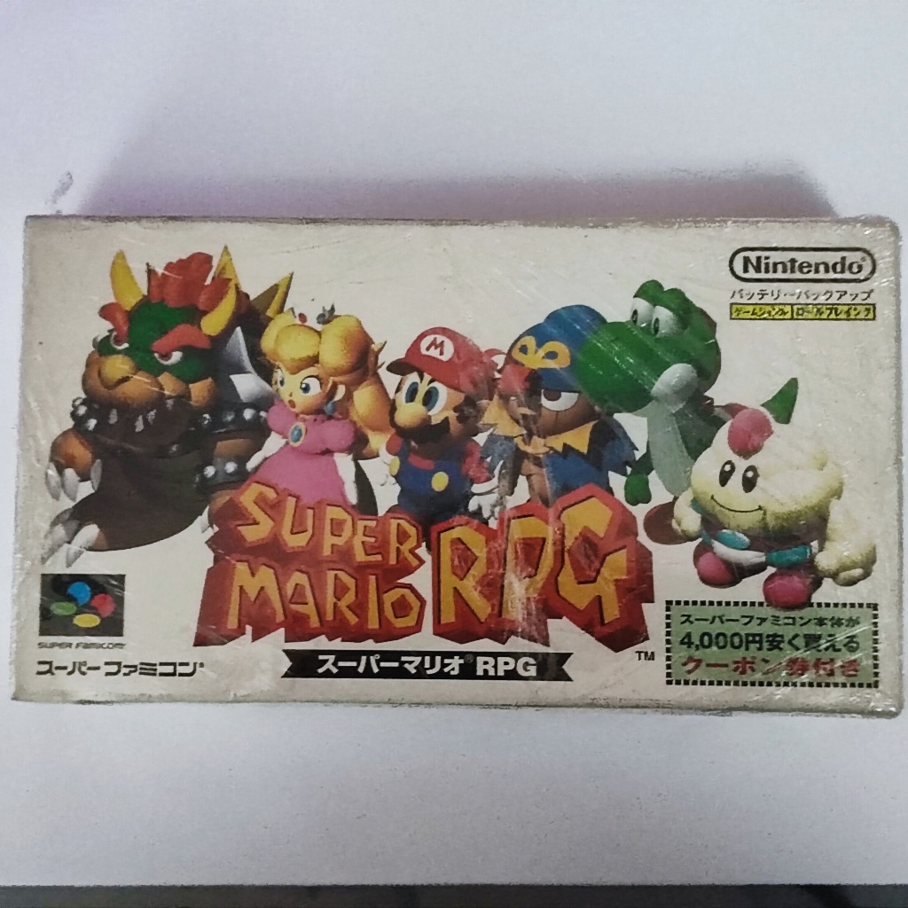 Super Mario RPG Super Nintendo Original Bem conservado Mídia Física Japonesa