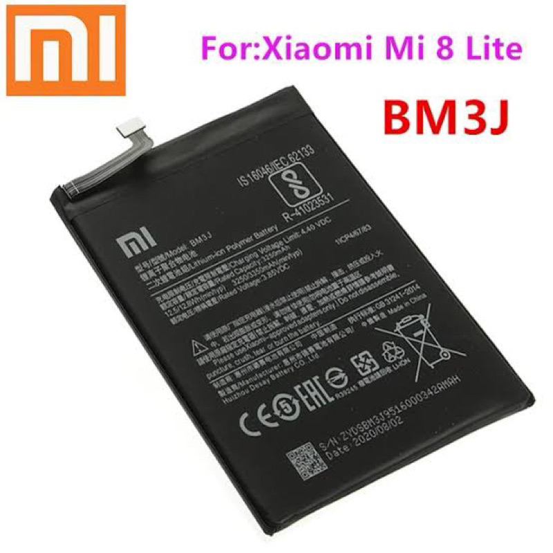 Bateria Celular Xiaomi Mi 8 Lite Modelo BM3J 100% Original | Shopee Brasil
