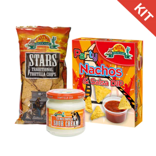 KIT CANTINA MEXICANA NACHOS + MOLHOS