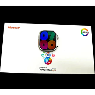Relogio Inteligente Smartwatch Ultra Max Série10 Amoled WearmaxOS