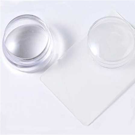 Carimbo Transparente para Carimbar as Unhas + Plaquinha | Shopee Brasil