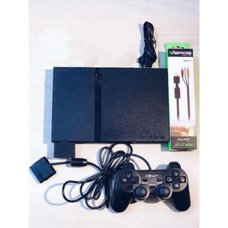 Vídeo Game Playstation 2 Ps2 Slim Completo+ 02controles+ 43 J0gs