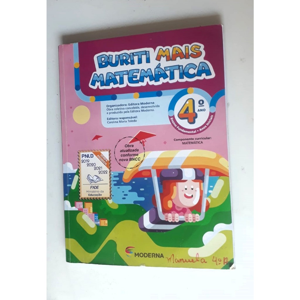 Buriti Mais - Matemática 4ª Ano | Shopee Brasil