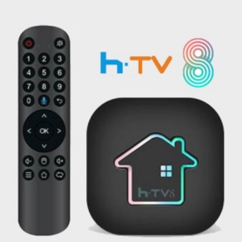 HTV-8-Controle bluetooth C/comando de voz/Canais/Filmes e séries.