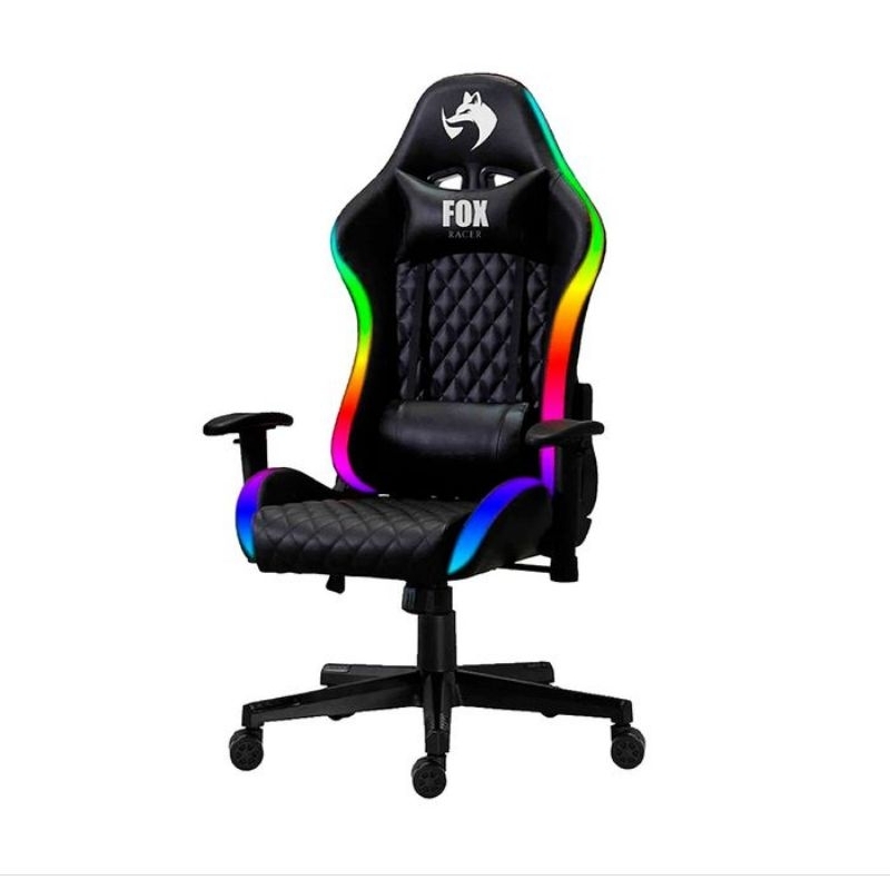 Cadeira de escritório Cougar Armor Titan Pro gamer ergonômica preta e royal  com estofado de couro