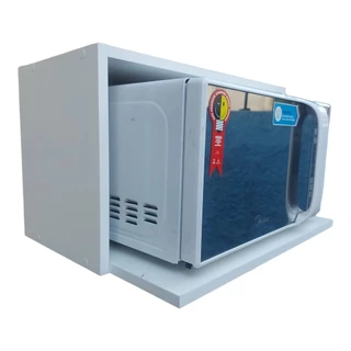 Nicho para microondas 100% MDF Branco