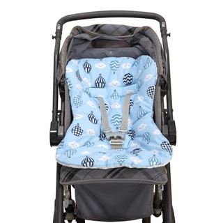 Capa Para Carrinho Acolchoado Macio Menino e Menina 100% Algodão em Oferta na Shopee