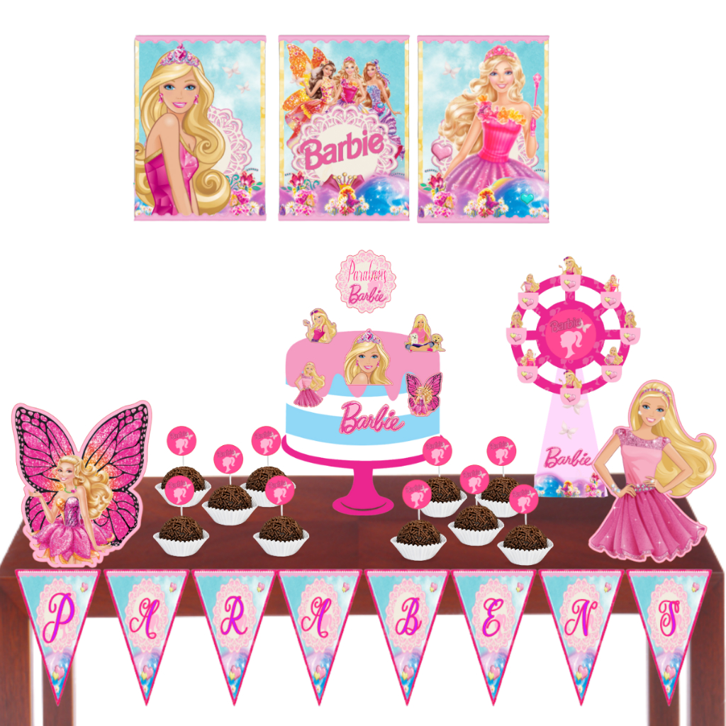 Jenny Cake - Bolo barbie muito especial para o aniversario