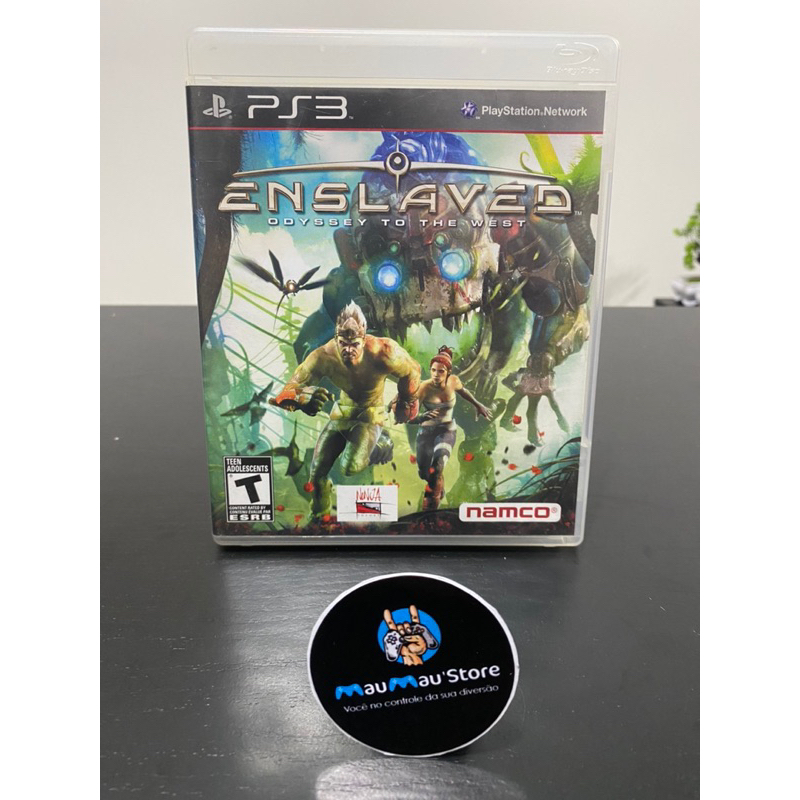 Enslaved Odyssey To The West PS3 M dia F sica Original Usado Jogos de Playstation 3 Jogos de A o