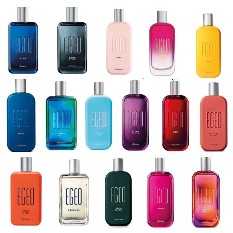 Colônia Egeo O Boticário 90ml - Diversas Fragrâncias em Oferta na Shopee