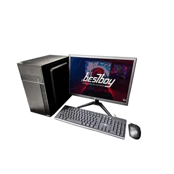 Computador Pc Cpu Completo Intel Core I7 16gb de Ram Hd 1 Tb Monitor 19" - BESTPC