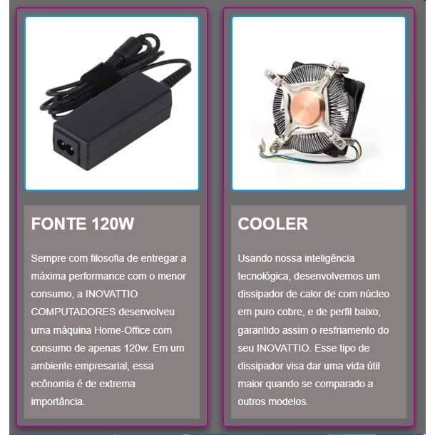 Computador Game Mini INO ITX A3 – Loja Inovattio