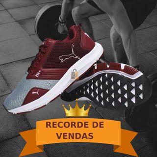 Tênis Masculino Academia Corrida Treino Dia A Dia Esportivo Confortável