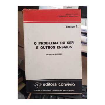 ma Do Ser E Outros Ensaios - Heraldo Barbuy