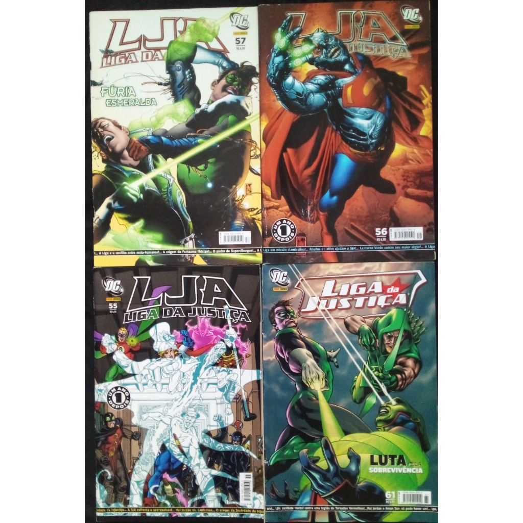 HQ - DC Comics - LJA - Liga da justiça - Quadrinhos | Shopee Brasil