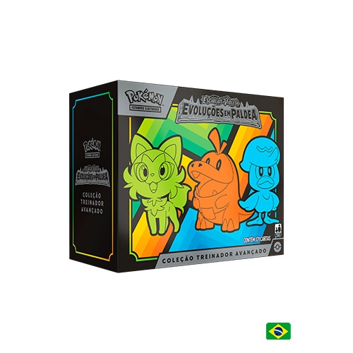 COLEÇÃO TREINADOR AVANÇADO - ESCARLATE E VIOLETA 2 - EVOLUÇÕES EM PALDEA