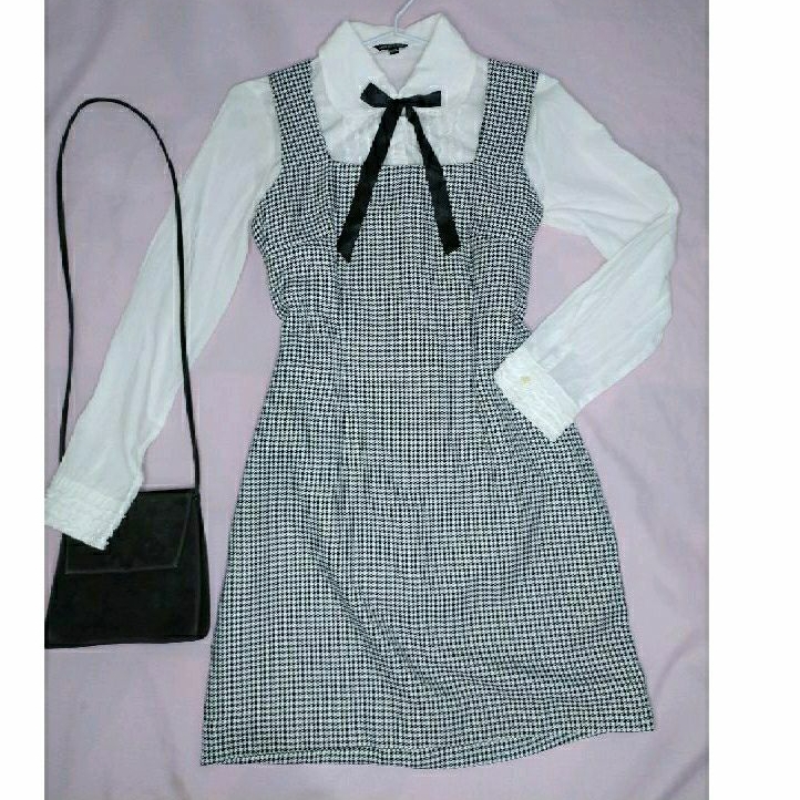 Vestido/Salopete Xadrez ♟️