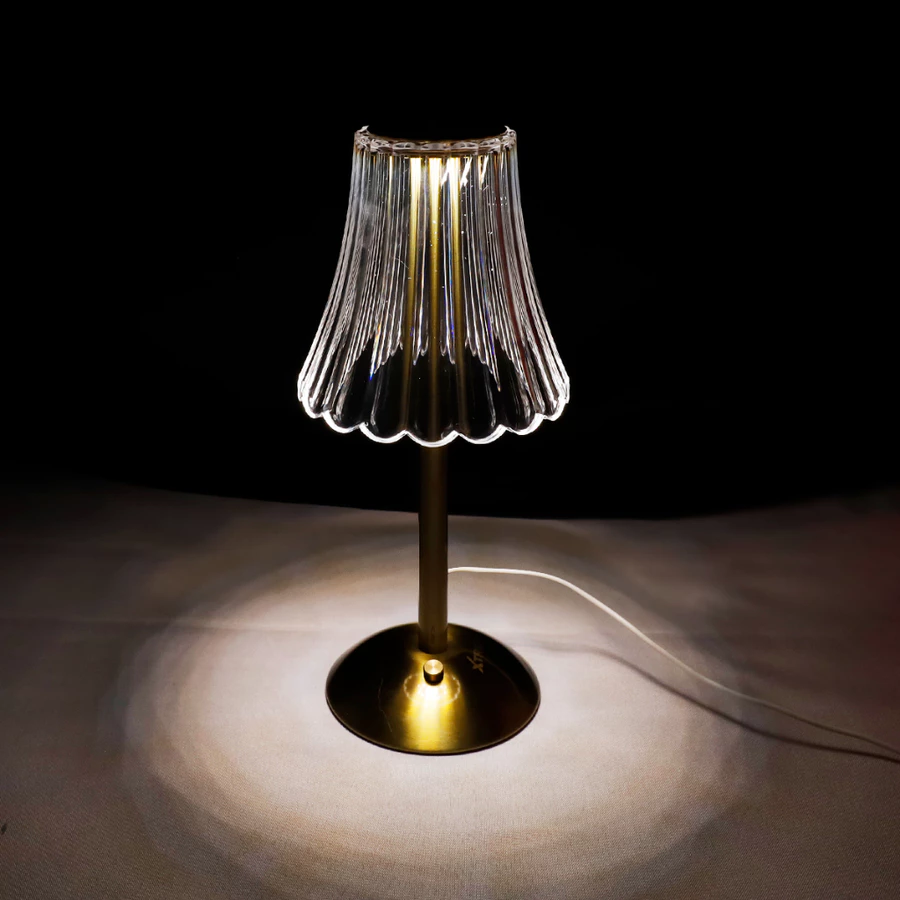 Luminária de Mesa LED Recarregável Sem Fio 3 Tons de Luz Touch USB - foto 3