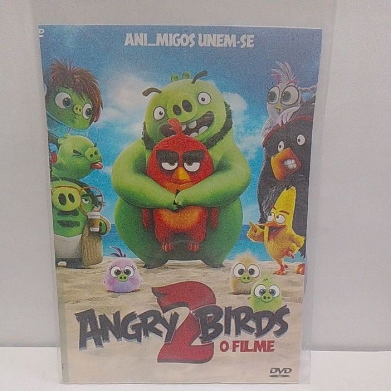 Dvd Angry Birds O Filme - Lacrado - Desenho Animado Original.