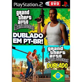 Grand Theft Auto San Andreas PS2 (Jogo Original Gta) (Seminovo