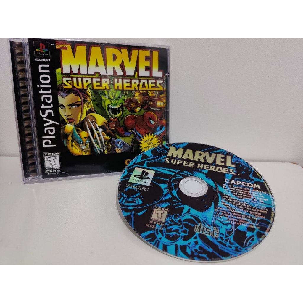 Prix de Marvel vs. Capcom Clash of Super Heroes sur Playstation | Comparer les Prix en Loose, Complet, Neuf
