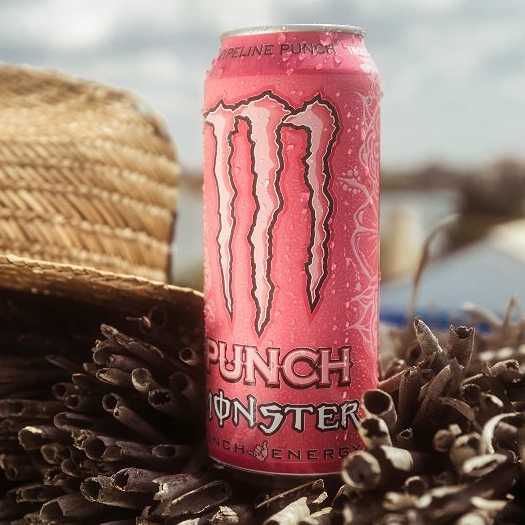 Novo Energético Monster Pipeline Punch Latão 473ml lançamento novo sabor