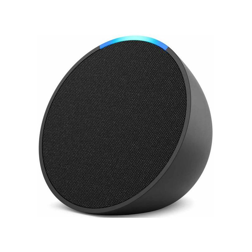 Alexa Echo Pop Original, Smart Speaker Compacto Com Som Potente Envolvente, Com Alexa, Preta e Branca AMAZON