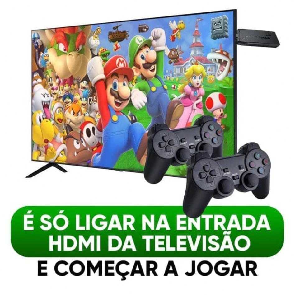 X8 sistema duplo android jogo vara 4k mini console de jogos de vídeo 64gb  10000 jogos