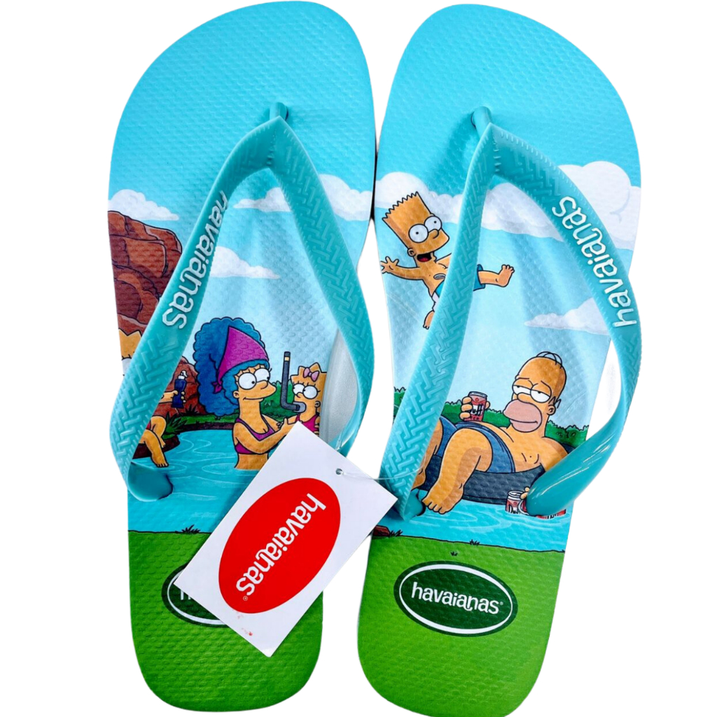CHINELO FAMILIA SIMPSONS LANÇAMENTO - unisex