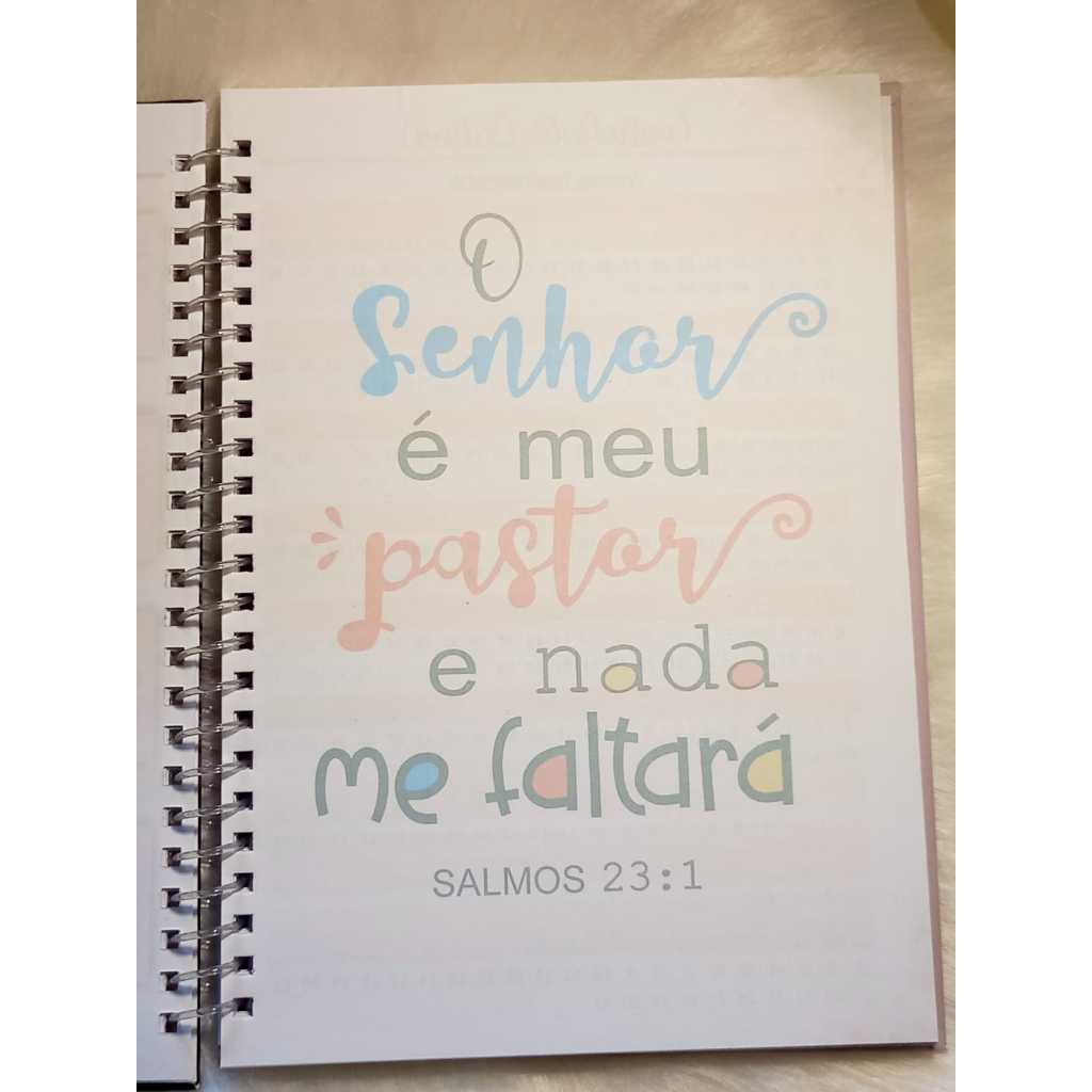 Salmo 23:1 Spiral Notebook