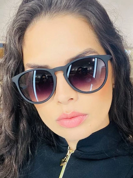 Óculos de sol vintage unissex