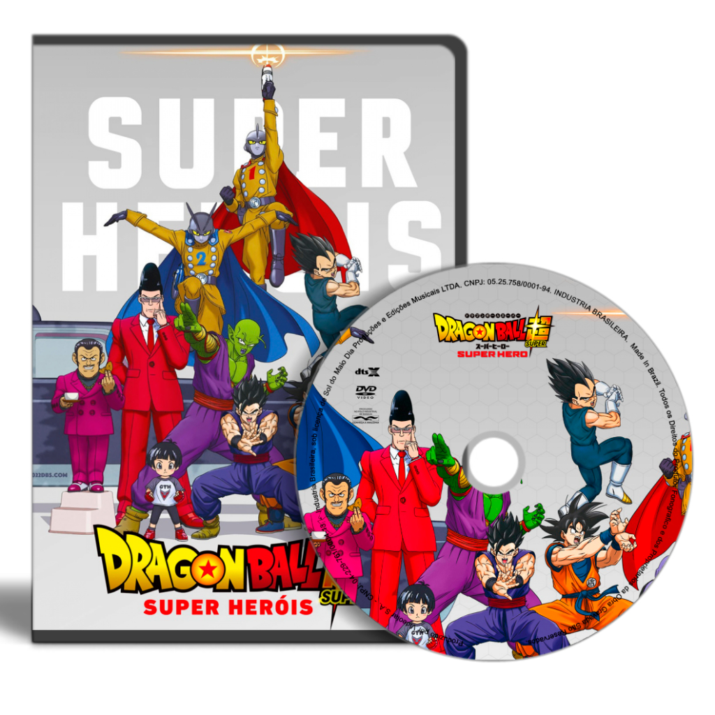 Dvd Filme: Dragon Ball Super - Super Hero (2023) Dub E Leg