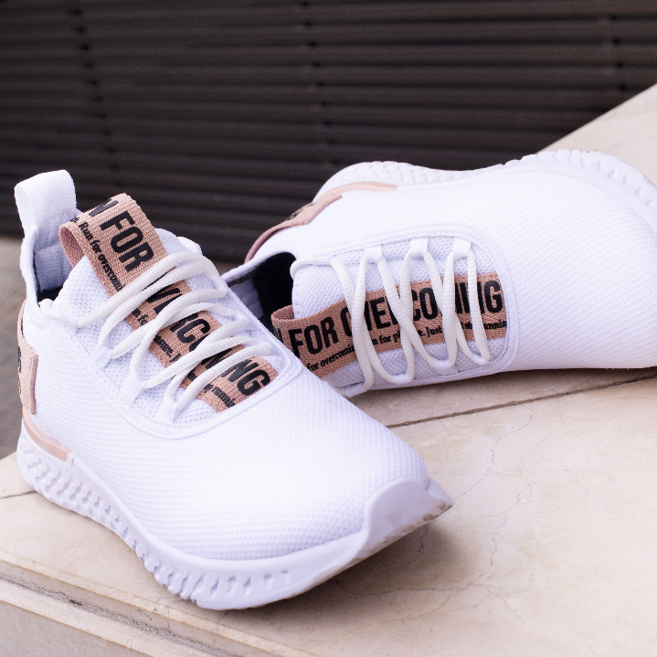 Treino Feminino Tenis Academia Branco Feminino Tênis Branco