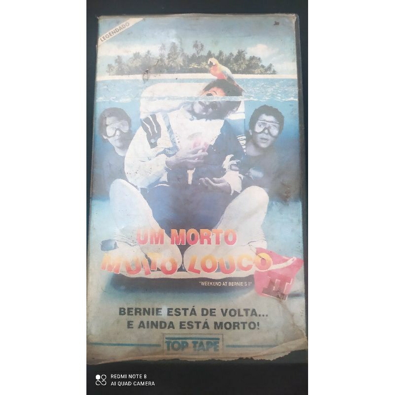 Filme Um Morto Muito Louco Em Vhs Original Shopee Brasil