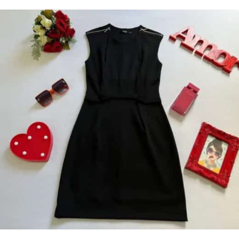 Vestido hot sale preto tvz