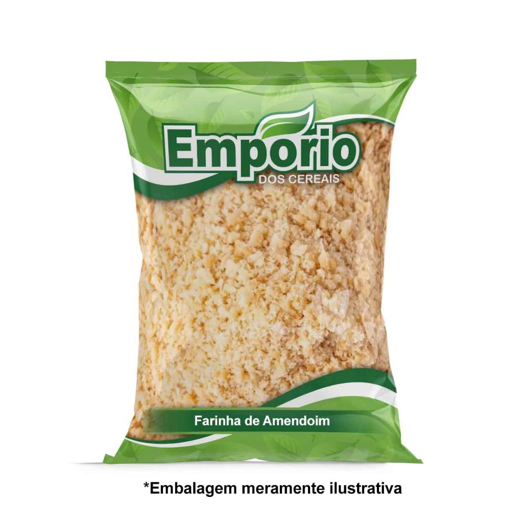 Farinha De Amendoim 1Kg